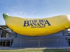 The Big Banana was vandalised over the Easter weekend.