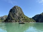 Exploring Lan Ha Bay, Vietnam, by bamboo boat.