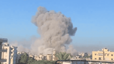 Lebanon has been hit with multiple strikes as footage is emerging showing the destruction. 