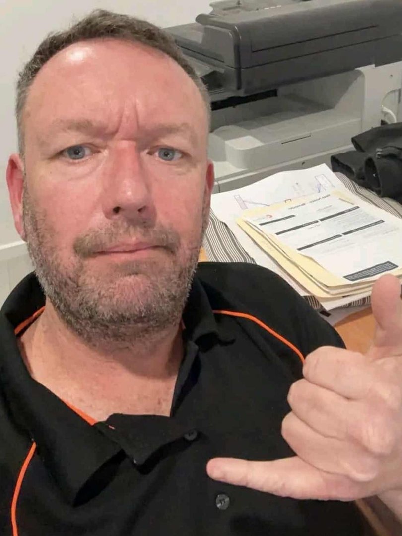 Alleged murder victim Chris Robertson.