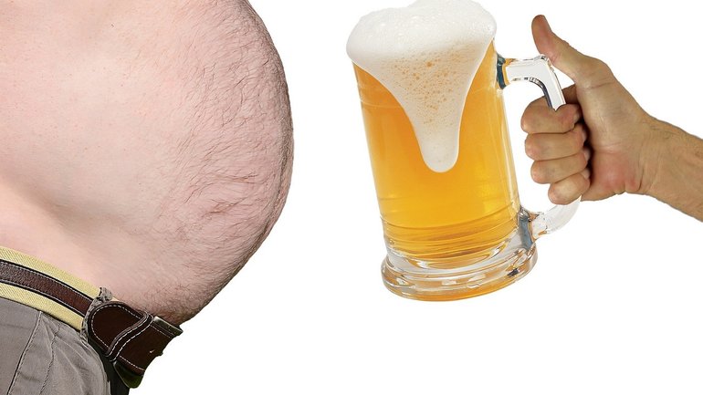 Beer bellies are becoming a thing of the past.