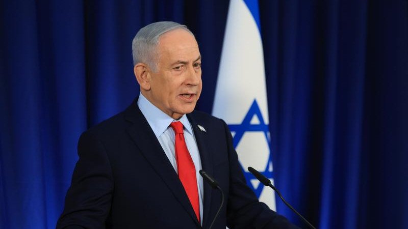 Israeli Prime Minister Benjamin Netanyahu says Lebanon talks "will focus on disarming Hezbollah".