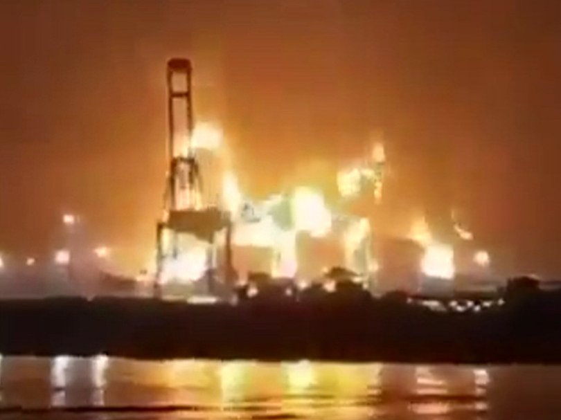 Iranian missiles caused “extensive damage” to Ras Laffan oil refinery in Qatar.