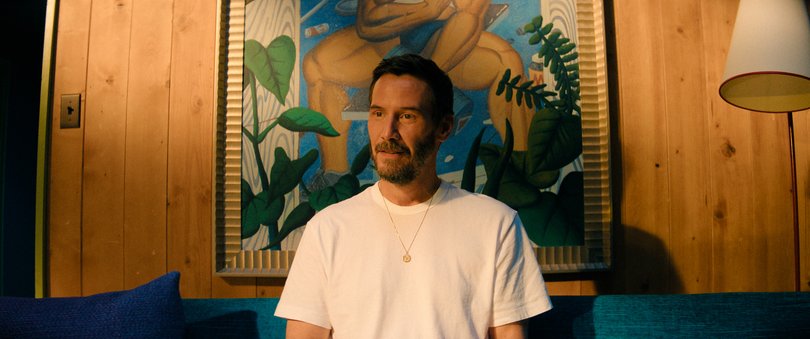 Keanu Reeves in Outcome.