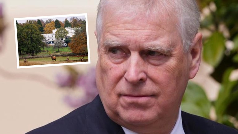 Former prince Andrew has finally completed his move from the 31-bedroom Royal Lodge.