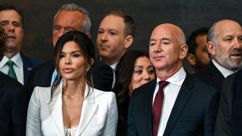 At the 2025 inauguration of Donald Trump.