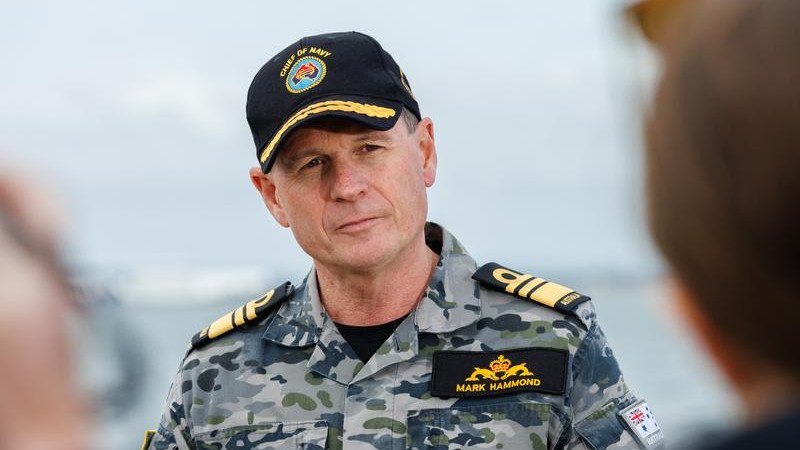 Vice Admiral Mark Hammond has been appointed chief of the Australian Defence Force. 