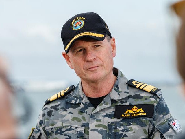 Vice Admiral Mark Hammond has been appointed chief of the Australian Defence Force. 