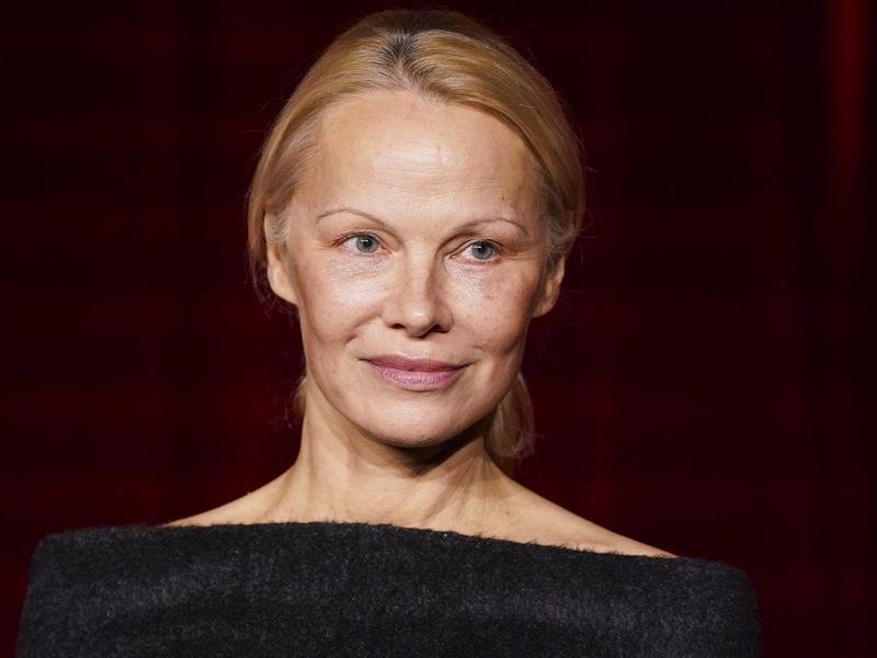 Pamela Anderson is known for going make-up free day to day and at red carpet events.