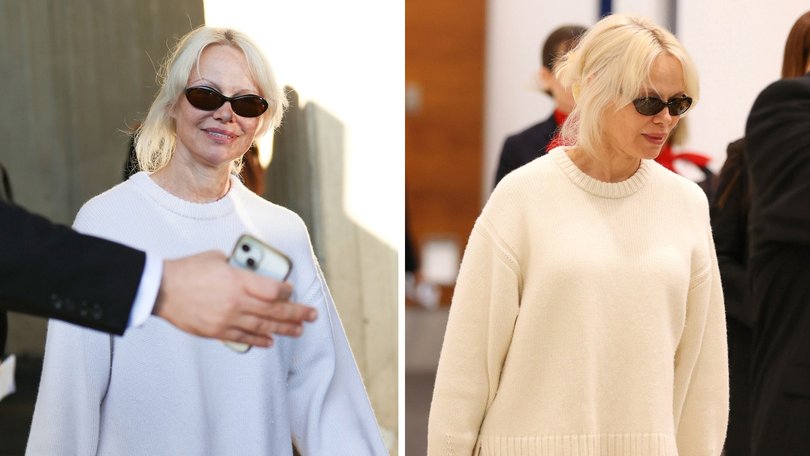 Pamela Anderson has arrived in Sydney.