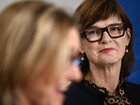 Health Minister Mary-Anne Thomas is one of three senior Victorian MPs retiring from politics. (Joel Carrett/AAP PHOTOS)