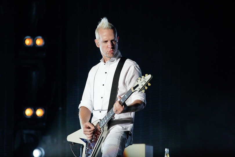 Tom Dumont said he’s grateful to still be able to play music and is looking forward to reuniting with the band. 