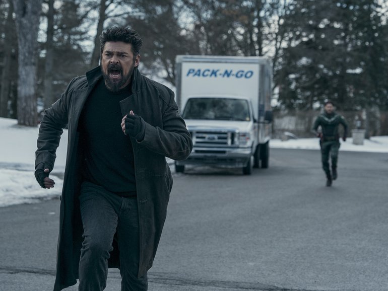 Karl urban as Billy Butcher in The Boys. 