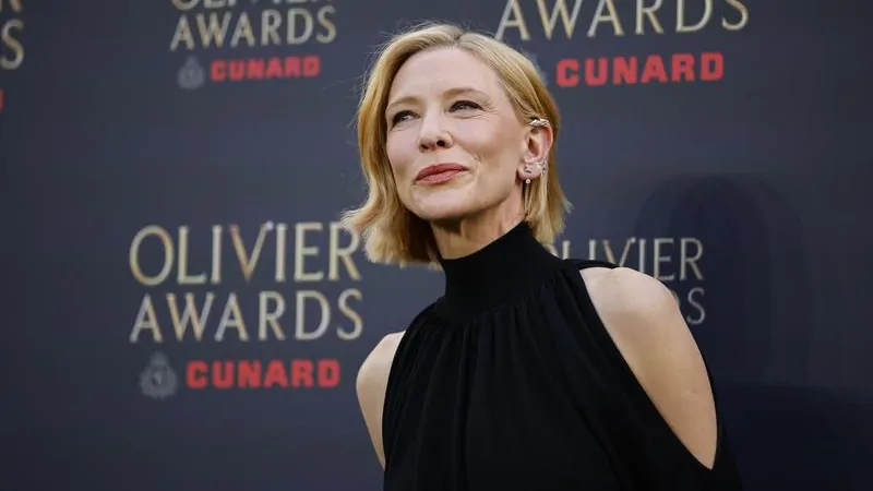 LATIKA M BOURKE: Cate Blanchett misses out on Olivier, insists the real world could learn from rehearsal room LATIKA M BOURKE: Cate Blanchett misses out on Olivier, insists the real world could learn from rehearsal room