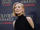Australian actress Cate Blanchett at the Olivier Awards in London. (EPA PHOTO)