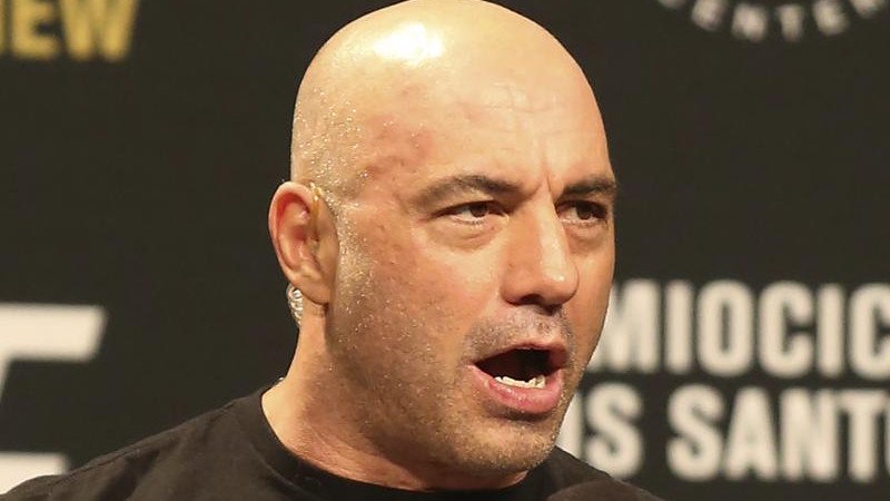 Joe Rogan is hugely influential as a source for news for young Americans, according to a report. (AP PHOTO)
