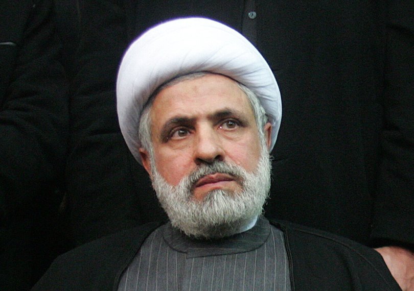 Hezbollah leader Naim Qassem.