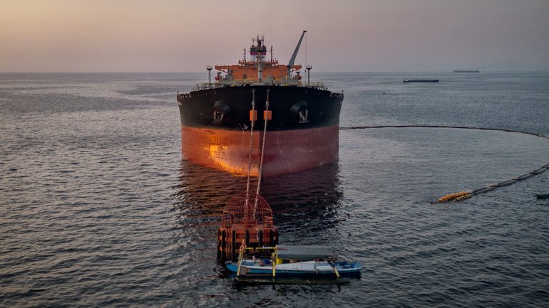 Iran has choked shipping through the Strait of Hormuz where 20 per cent of the world’s oil supplies passed before the war began.