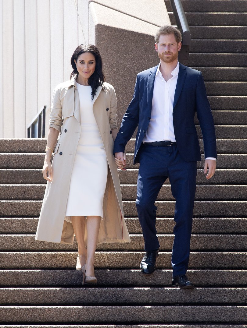 Meghan and Harry during their 2018 Australian tour.