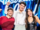 Kesha Neve has become the next Australian Idol beating Kalani Artis, left and Harlan Goode.
