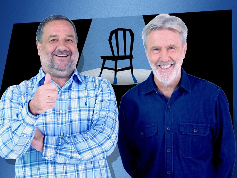 Glenn Robbins and Mick Molloy are bringing Celebrity Intervention to Aussies on Monday.