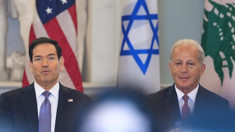 US Secretary of State Marco Rubio and US Ambassador to Lebanon Michel Issa have taken part in talks. 