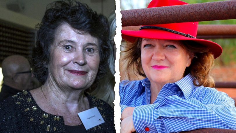 Wright Prospecting’s Angela Bennett, left, and Hancock Prospecting’s Gina Rinehart had gone head-to-head in a multibillion-dollar legal battle over mining royalties.