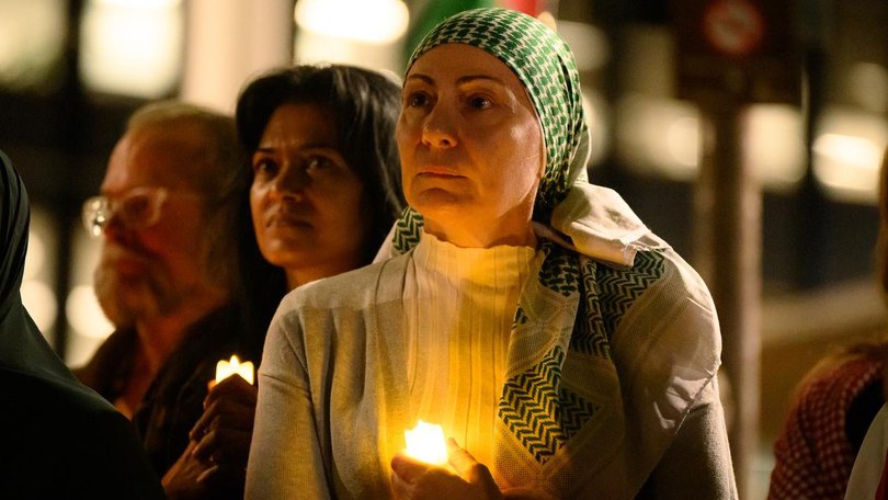 A candlelight vigil has been held in Sydney to remember those killed in Lebanon by Israeli strikes. 