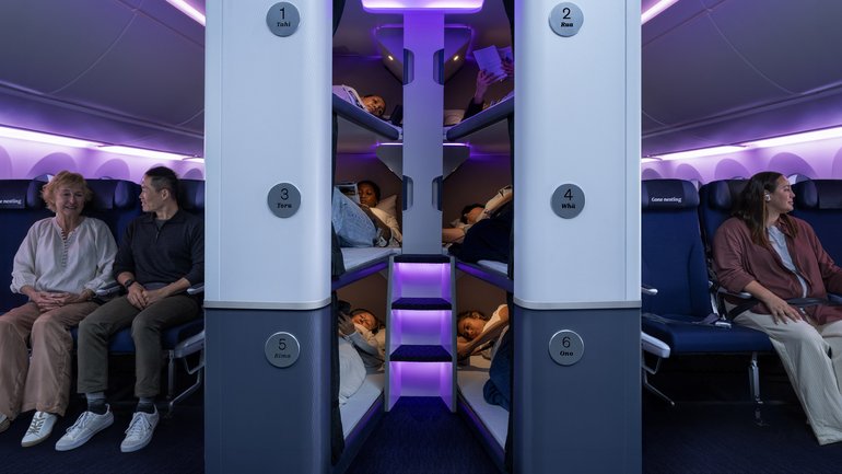 Air New Zealand's Skynest.