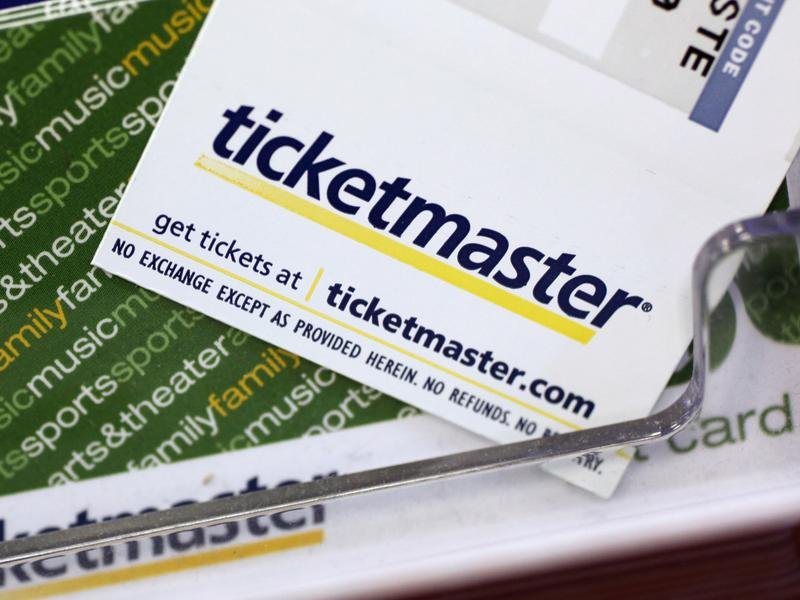 Ticketmaster and Live Nation have been found to be running an illegal monopoly over live events. (AP PHOTO)