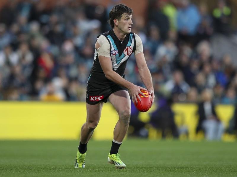 The AFL Tribunal case of Port's Zak Butters has sparked a firestorm, a rival coach says. (Matt Turner/AAP PHOTOS)