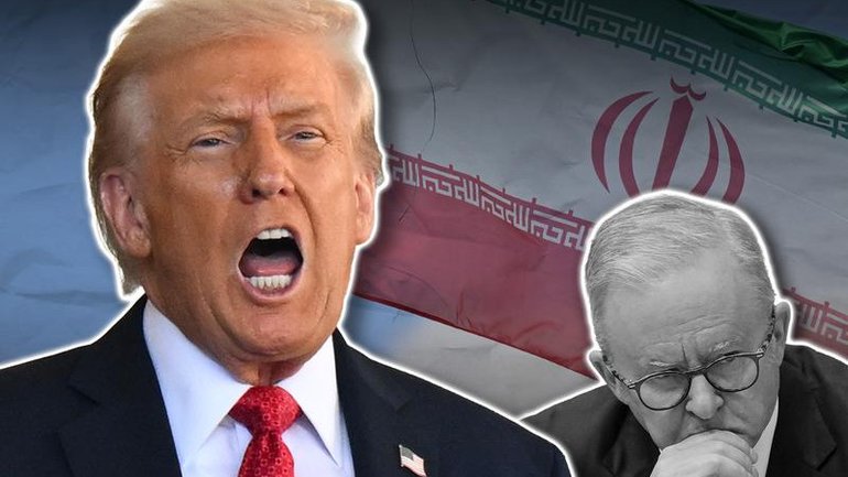 Donald Trump has singled out Australia again for not supplying military support in the Middle East. 