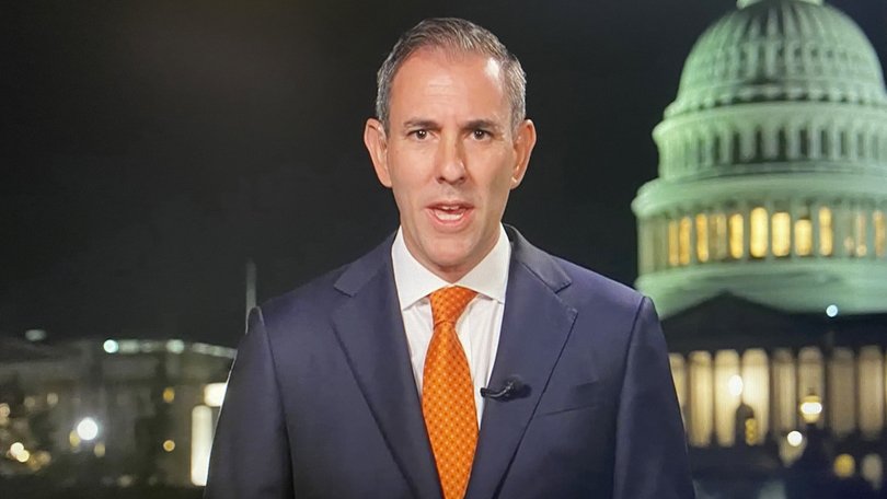 Jim Chalmers at Capitol Hill in Washington DC