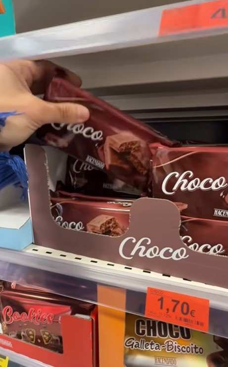 Choco retails at Mercadona for $2.80.