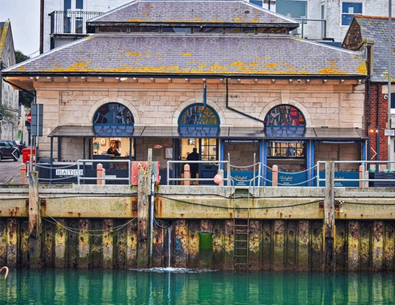 Catch at the Old Fish Market in Weymouth.