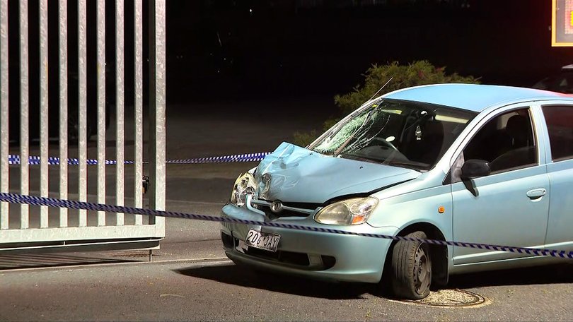 Police have declared a major crime scene, with officers and paramedics rushing to assist after reports a vehicle drove into a crowd at Melbourne’s Showgrounds.
