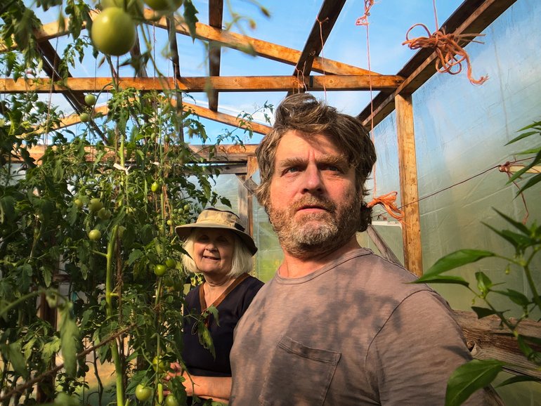 Zach Galifianakis in This is a Gardening Show.