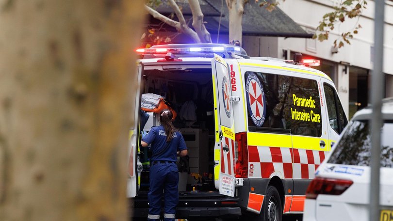 A man has been crushed to death after hundreds of kilograms of glass fell on him at a residential property in Sydney’s northwest.