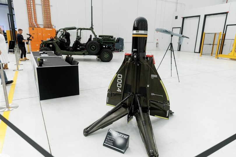 The Anduril Roadrunner is a, low-cost, twin-turbojet powered autonomous air vehicle designed to act as a highly manoeuvrable, AI-enabled interceptor to identify and destroy aerial threats.