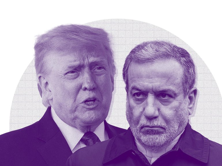 Donald Trump and Abbas Araghchi, the Iranian foreign minister, in Tehran, Iran, Jan. 20, 2025. President Donald Trump's embrace of military action in Iran was spurred by an Israeli leader determined to end diplomatic negotiations — few of the president's advisers voiced opposition. (Arash Khamooshi/The New York Times) ARASH KHAMOOSHI