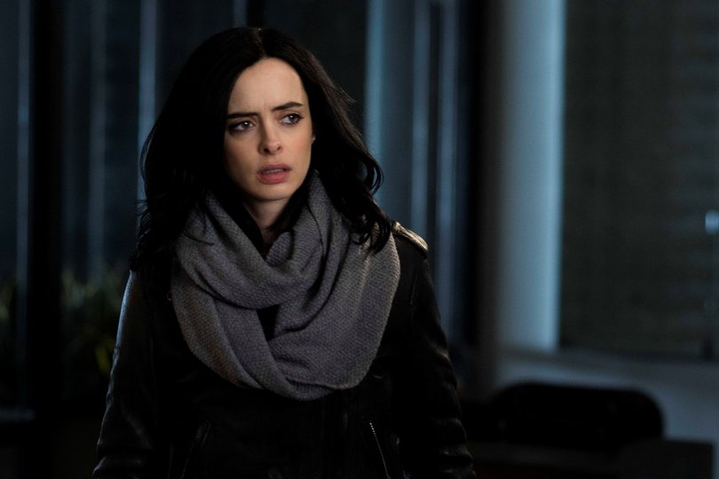 Krysten Ritter in the 2015 Jessica Jones series.