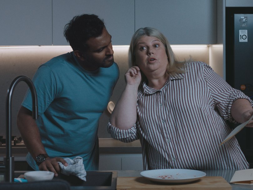 Nazeem Hussain is one of many well-known faces popping up in Urzila Carlson’s sketch comedy show.