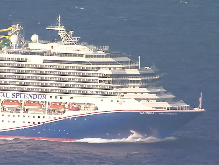 The search for an elderly man who went missing from a cruise ship has been suspended after a three day operation. 
