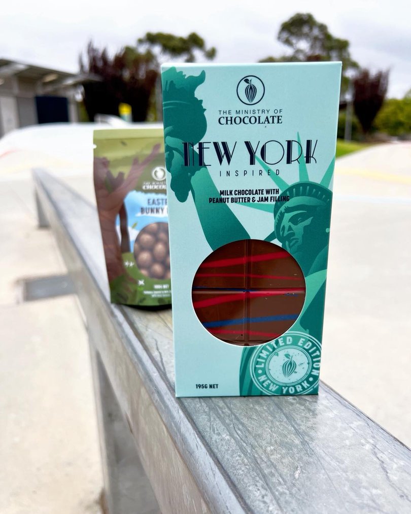 The confectionery company announced the recall via email and Instagram on Monday afternoon, warning that the New York Inspired bar contains undeclared gluten.