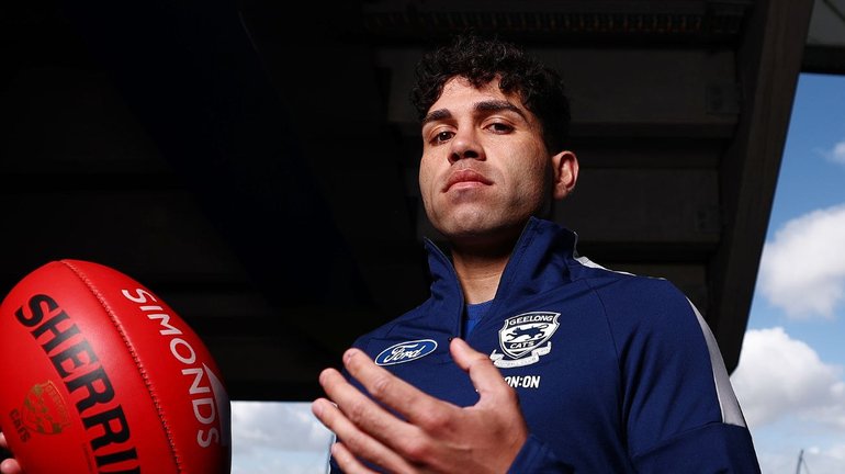 There are serious concerns about the playing future of Geelong’s Tyson Stengle.