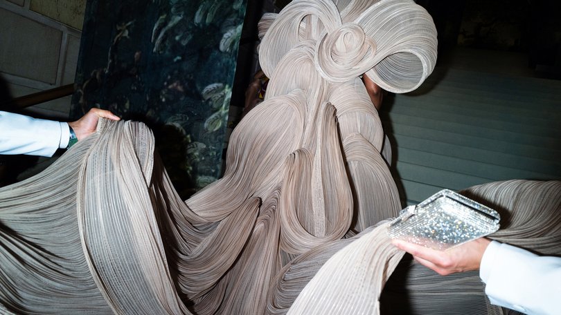 Mindy Kaling at the Metropolitan Museum of Art's Costume Institute benefit gala in New York, May 6, 2024. 