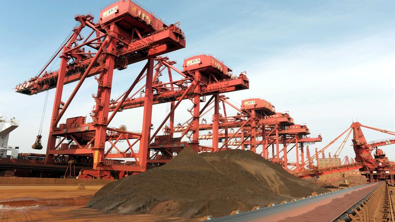 The ban was reportedly lifted last week and ship-tracking data later showed two vessels carrying Jimblebar Fines were headed to China.