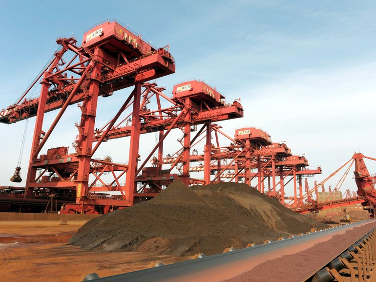 The ban was reportedly lifted last week and ship-tracking data later showed two vessels carrying Jimblebar Fines were headed to China.