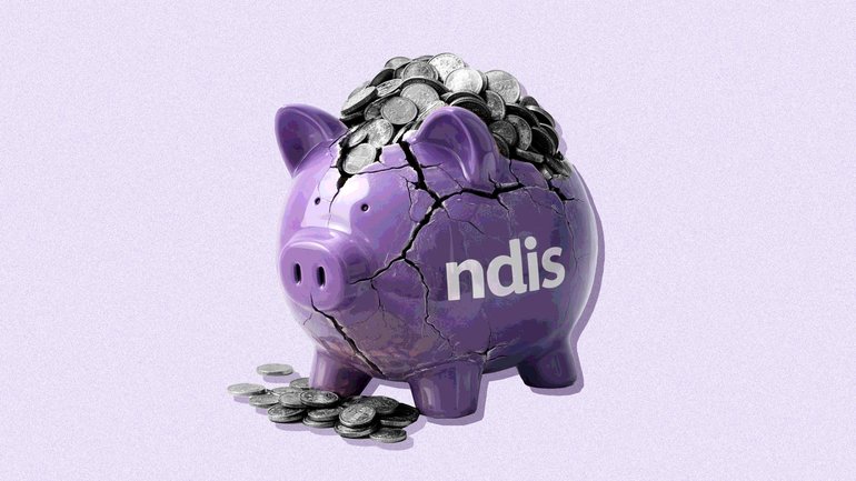 The NDIS cost will top $50 billion this financial year.