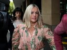 Actor Alicia Gardiner is accused of twisting a Parliament House worker's breast during a protest. (Con Chronis/AAP PHOTOS)